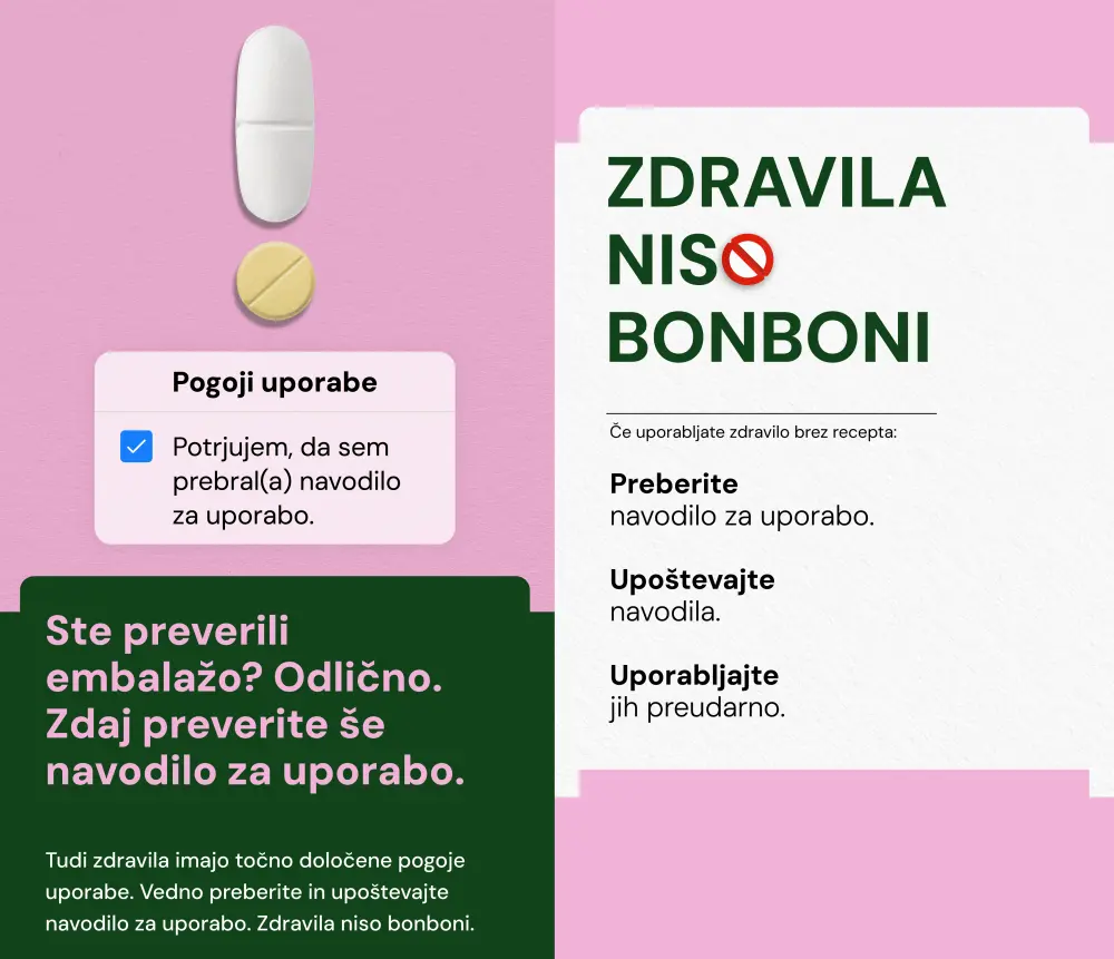 Zdravila niso bonboni